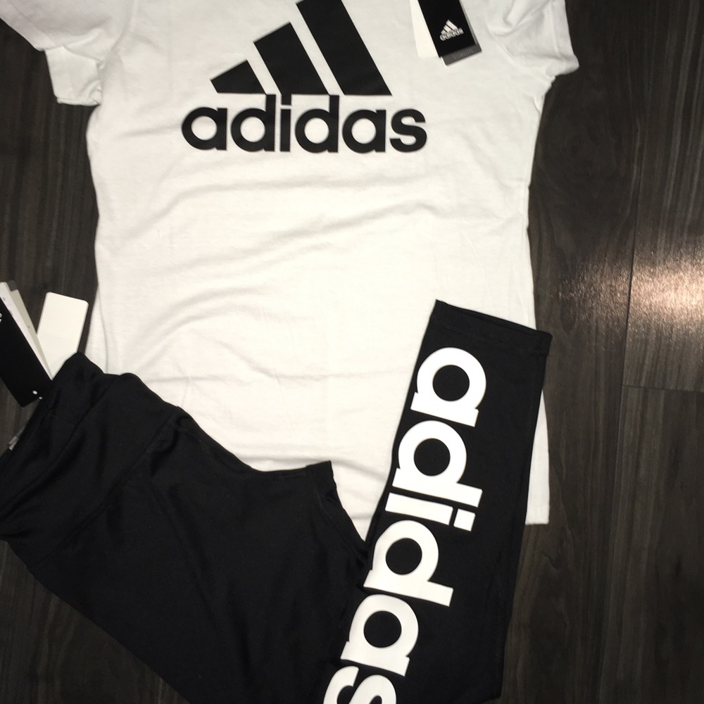 SOLD💕NICE ADIDAS MATCHING SET - Picture 1 of 2